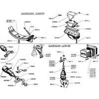 MOTOR + VERSNELLINGSBAK OPHANGING