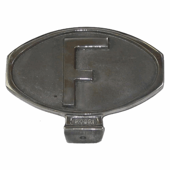 ROBRI F PLAAT OP BUMPER VLAK ROBRI F PLAAT OP BUMPER VLAK