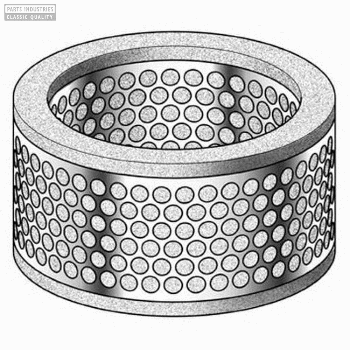 AIR FILTER ROUND 160x120x153
