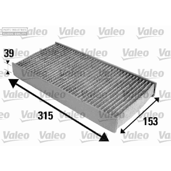 INTERIEURFILTER C 324x166x75