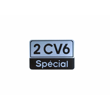 STICKER 2CV6 SPECIAL STICKER 2CV6 SPECIAL