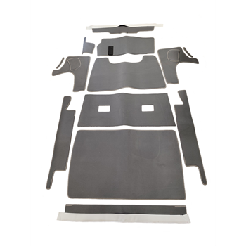 TAPIJT SET INTERIEUR GRIJS